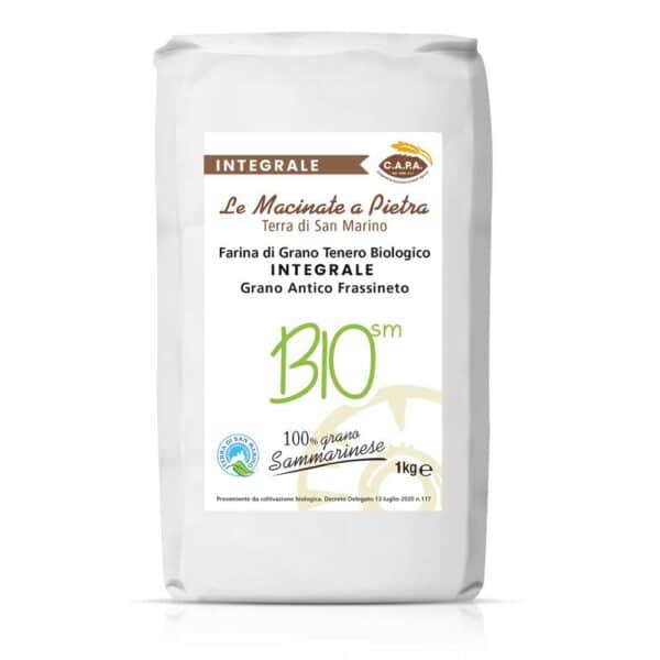 Farina Bio di grano tenero antico Frassineto Integrale - 1kg
